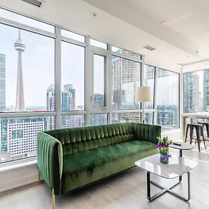 Luxury 2 Bedroom In The Heart Of Entertainment District W/ Cn Tower View Toronto
